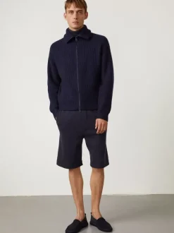 Outlet The Clement Zip Cashmere Cardigan Men Overshirts & Cardigans