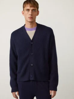 Fashion The Dion V-Neck Cashmere Cardigan Men Overshirts & Cardigans