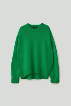 Flash Sale The Noor Sweater | Green Cashmere Sweater Women Women Sweaters