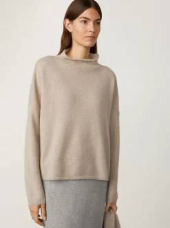 Hot The Y Sweater | Mock Neck Cashmere Sweater Women Sweaters
